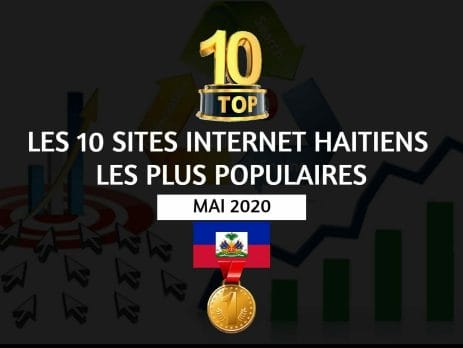 top 10 sites internet haitiens les plus populaires - Mai 2020